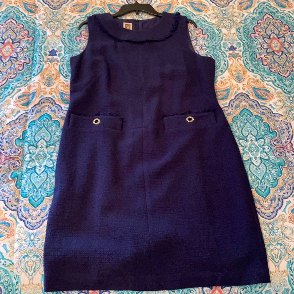 Anne Klein navy dress